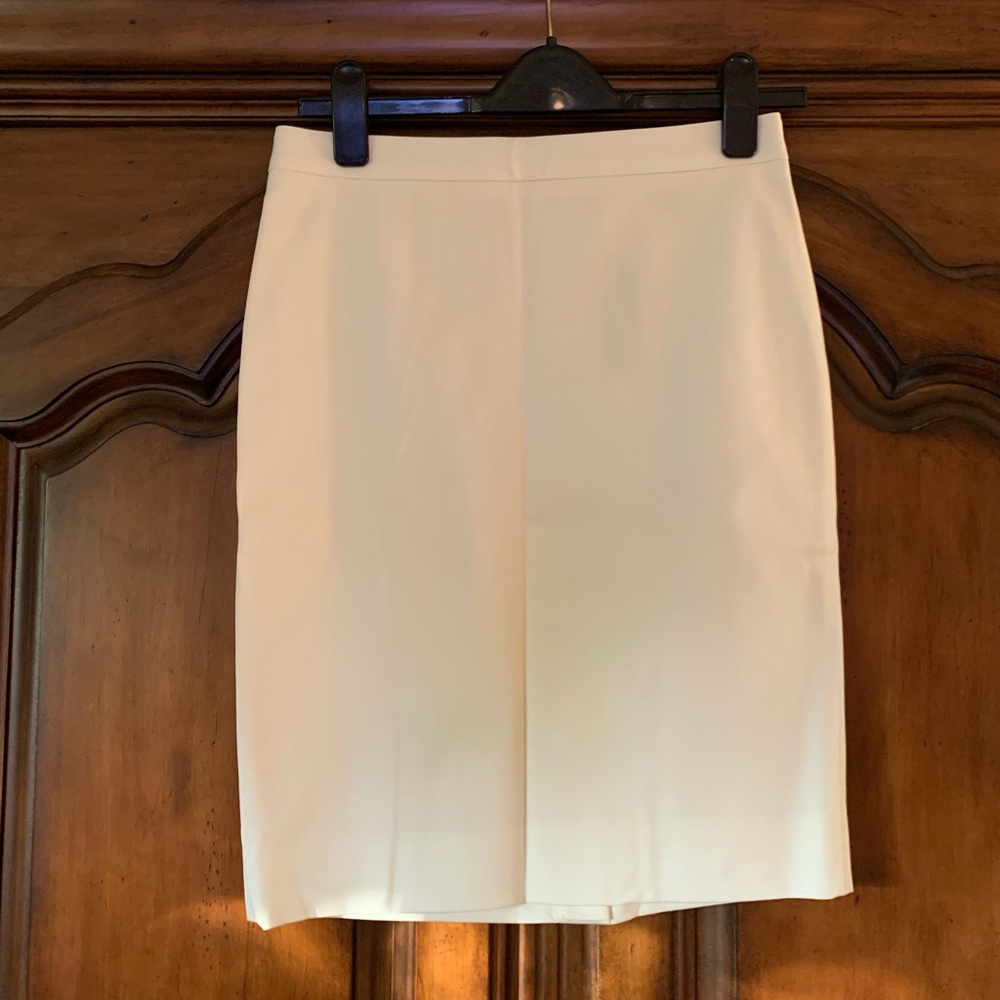 J Crew Pencil Skirt in Stretch Cotton